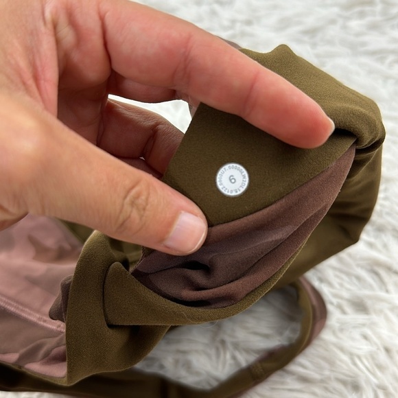 Lululemon Align Reversible Bra *Light Support, A/B Cup Heritage 365 Camo Roasted - Picture 5 of 5